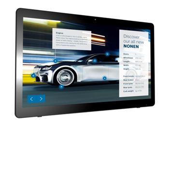 Philips 24" PCAP Multi touch display